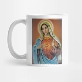 the virgin mary Mug